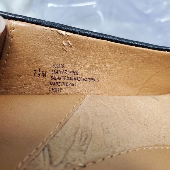 Sofft Shoes Womens Size 7.5 Black Leather Euro Soft Heels *Read* - Picture 12 of 13